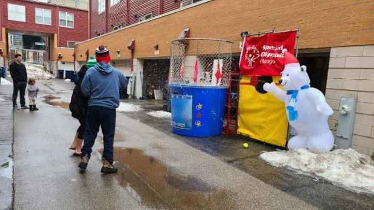 Special Olympics supporters find creative ways to take Polar Plunge
