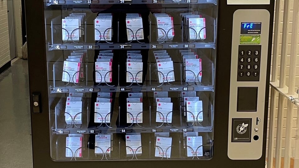 Oakland County Jail installs Narcan vending machine as opioid overdoses increase in Michigan