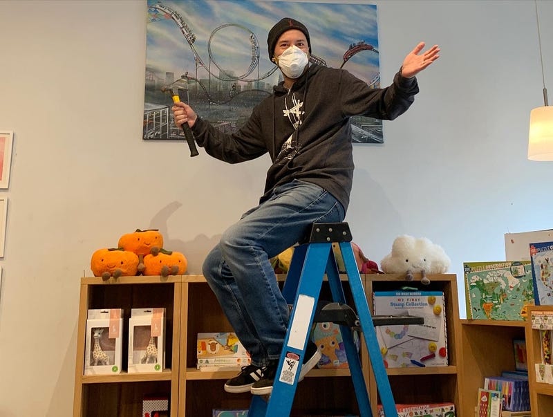 San Francisco hip hop and graffiti artist Nathan Tan decided to start an online art class for kids during the COVID-19 lockdown.