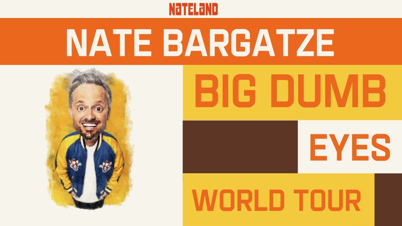 Nate Bargatze Big Dumb Eyes Tour