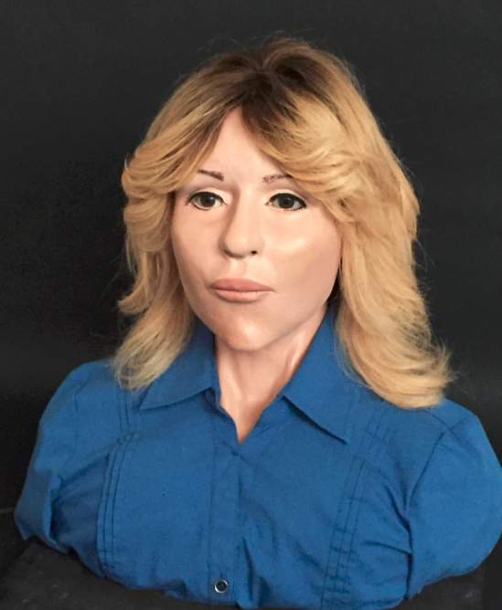 A 3-D facial approximation (created in 2017) of the National River Lady.