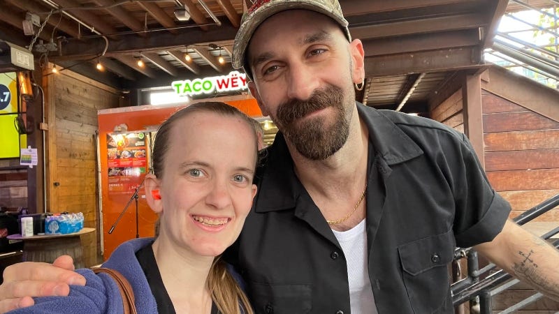 Mix friend Nessa caught a moment with Sam Nelson at WOTF 2024! Y'all Rock!