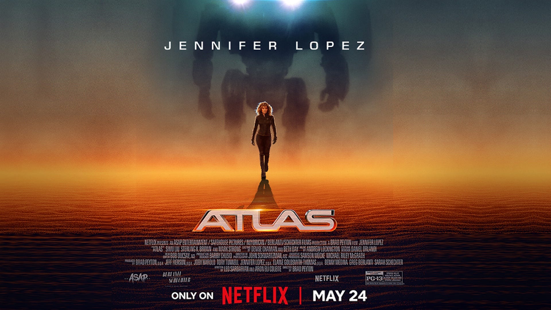 Jennifer Lopez and the cast of Netflix's 'Atlas' on exploring the world of AI: 'We forecast the future'
