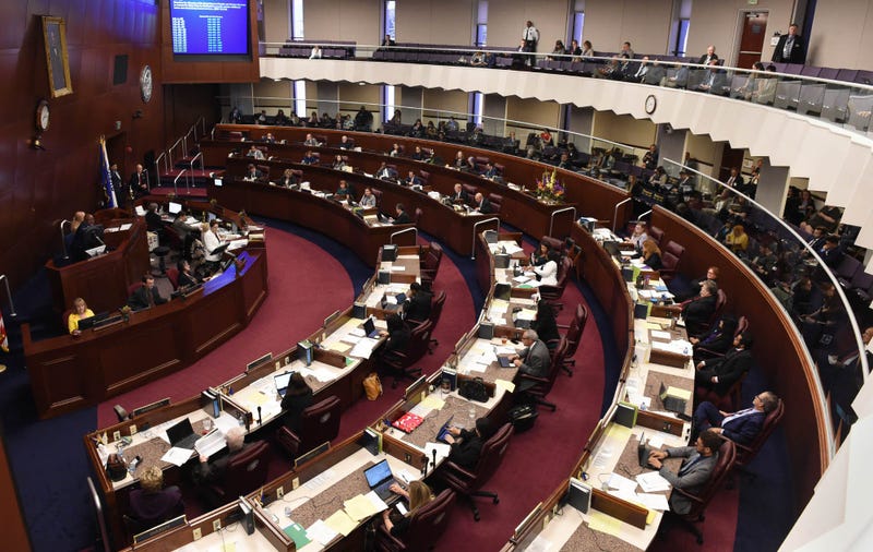 A 2019 session of the Nevada Legislature in Carson City, NV