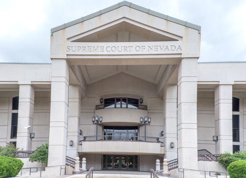 The Nevada Supreme Court building in Carson City.