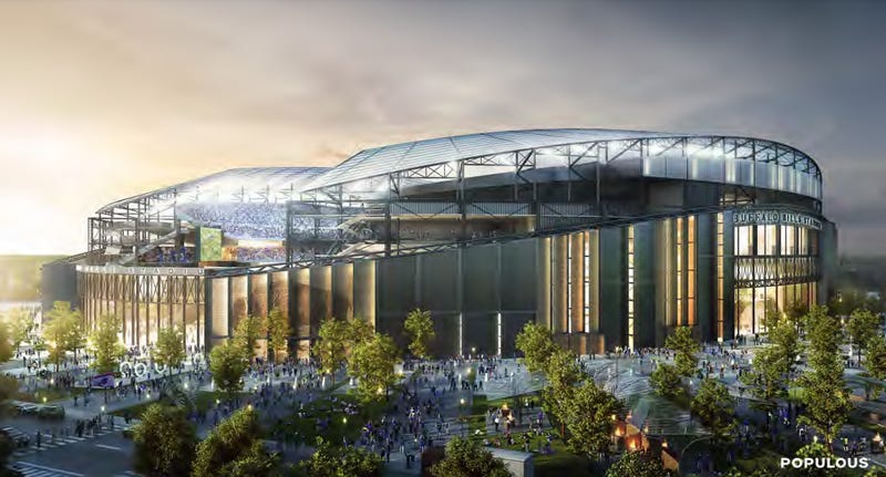 New Bills stadium rendering in Orchard Park