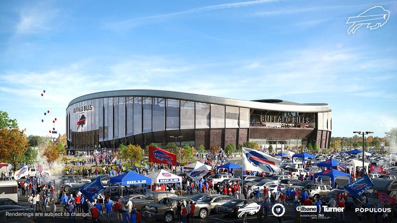 New Bills stadium rendering
