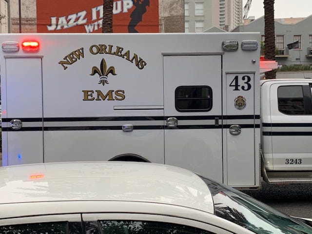 EMS ambulance stolen from Touro Infirmary
