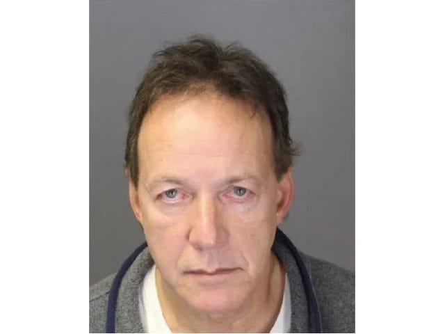 Mugshot of Doctor Zvi Levran, accused of criminal sexual conduct