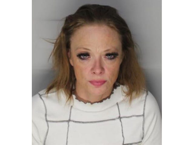 Mugshot of Veronica Shane McClain, charged with multiple felonies after an intense police chase through Oakland County.