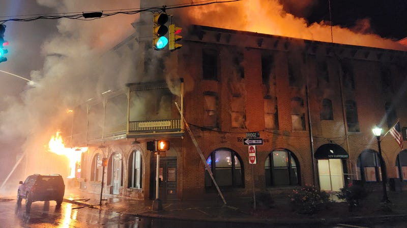 New Hartford fire