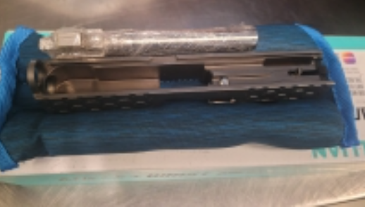 Gun parts found