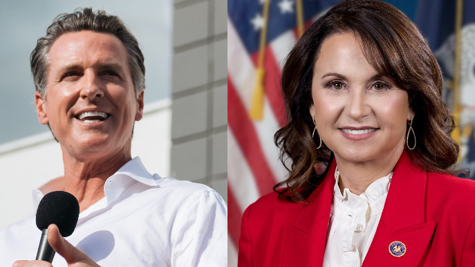 California Governor Gavin Newsom to Louisiana Attorney General Liz Murrill: "Go f— yourself."