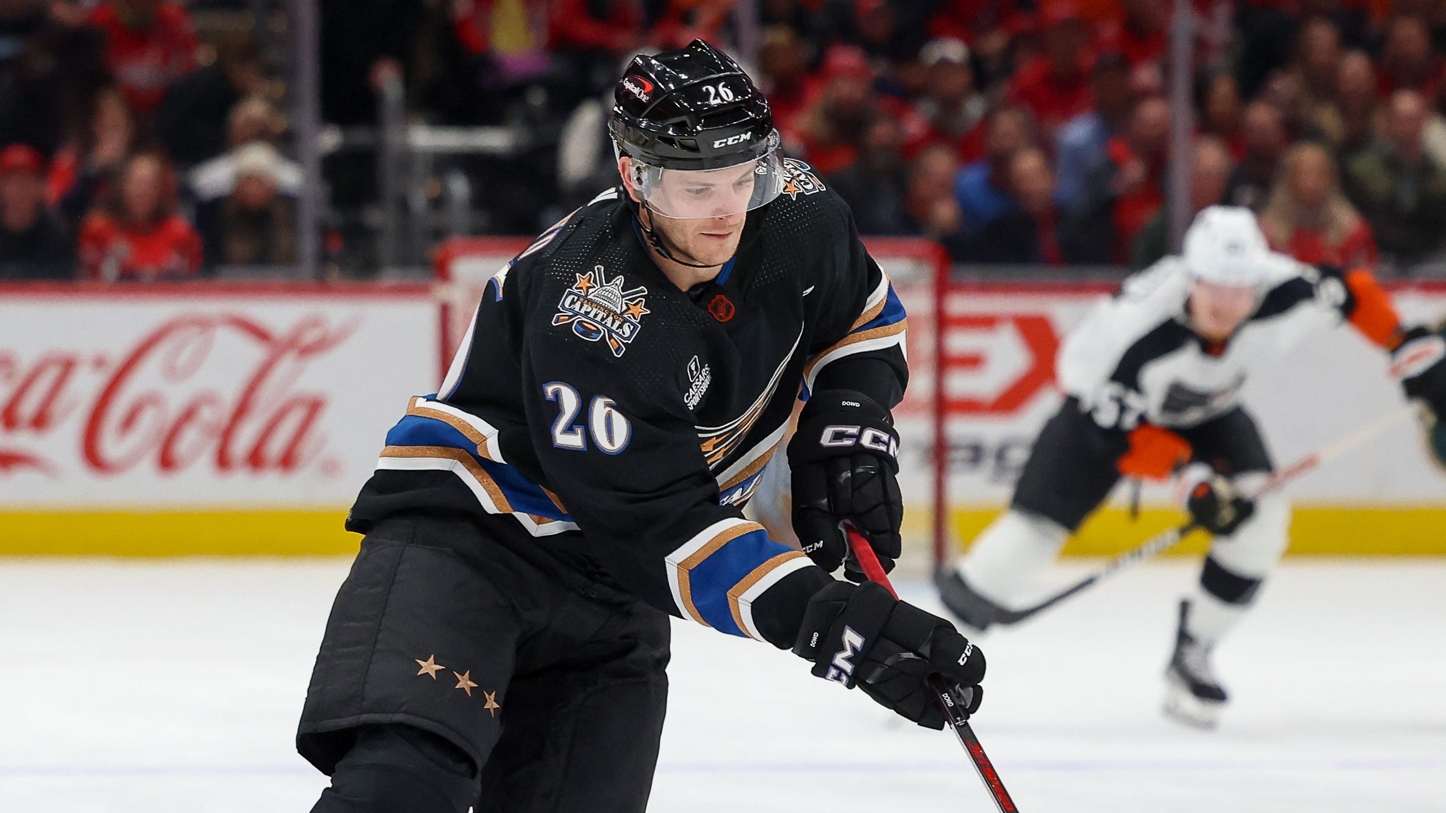 Nic Dowd is thrilled to be back with Capitals after extended injury absence