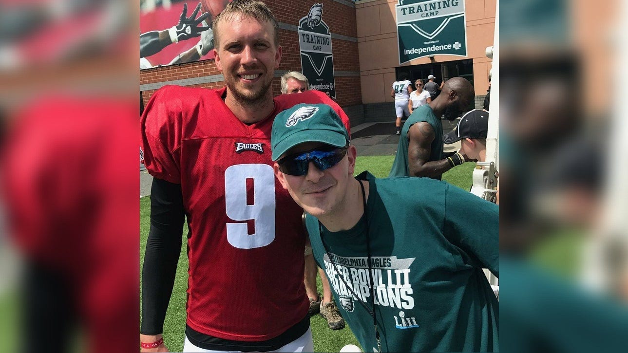 ‘Joe’s light shines’: Philadelphia sports mega fan with autism holds his own