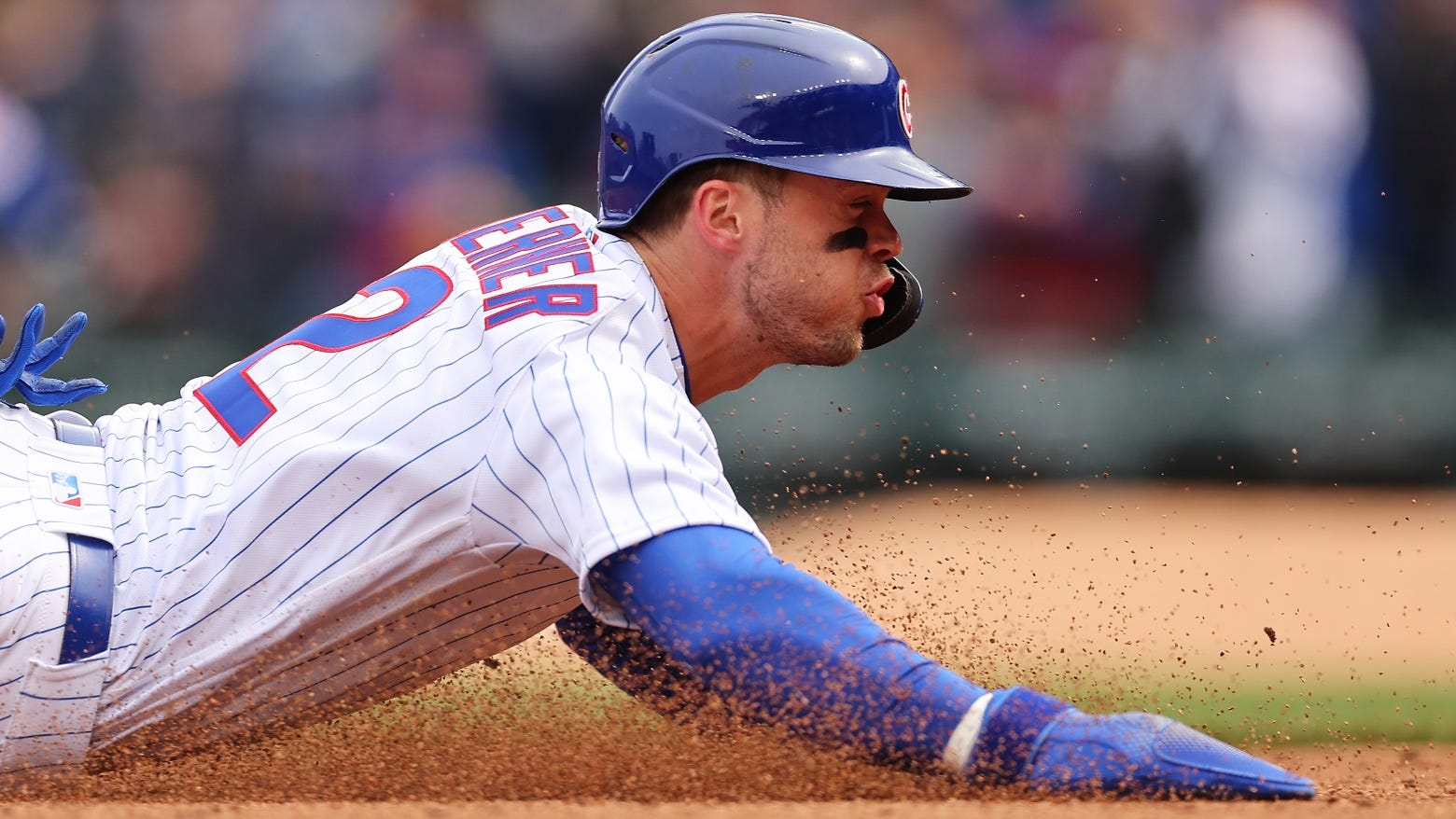 Nico Hoerner is surprised by how many bases he's stealing
