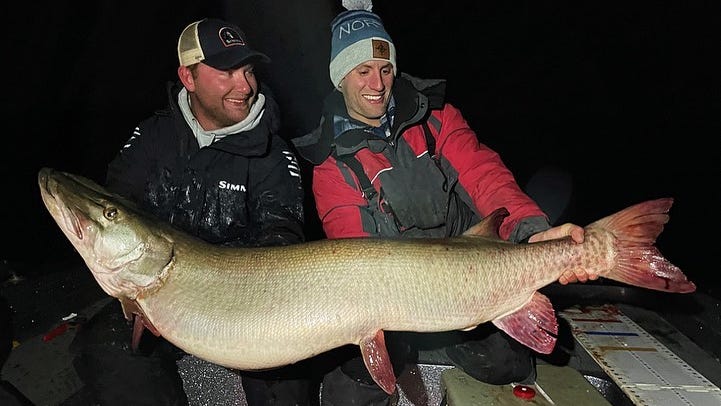 Monster Mille Lacs muskie is likely new MN record