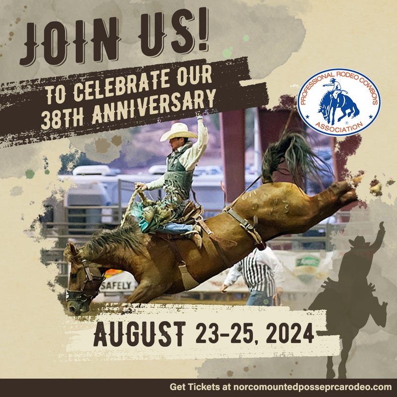 Norco Mounted Posse PRCA Rodeo flyer