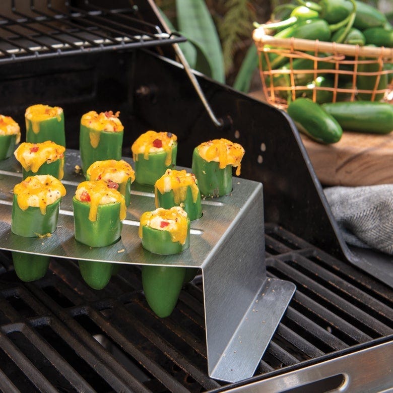 Nordic Ware 365 Chicken Leg Griller and Jalapeno Roaster