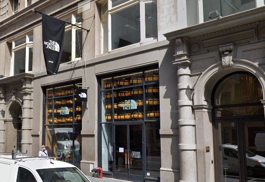 The North Face store in SoHo, located at 584 Broadway, was robbed two days in a row in January and police are investigating.