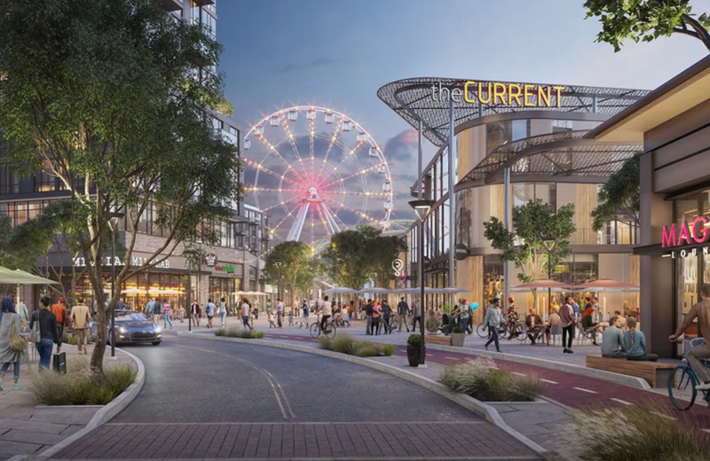 The Esplanade on the North Side concept art