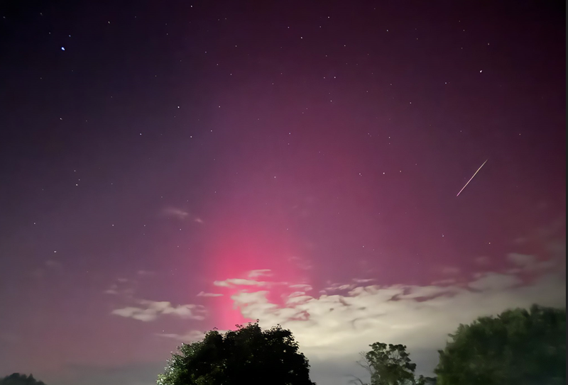 Northern Lights in Butler County August 12, 2024