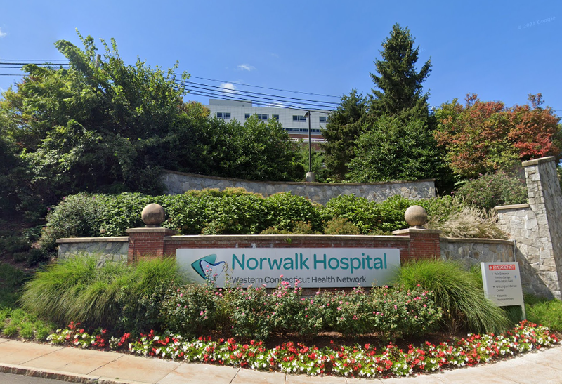 The doctor alerted Norwalk Hospital security, who summoned police