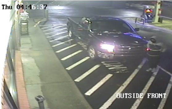 Norwich Taftville Xtramart Gas Station Robbery Suspect Vehicle