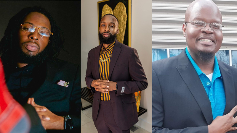 (L To R) "Producer" Chris Smith AKA 2Benjii "Wes Lee The WordSmith" Sean Edwards "Founder Of Way Of Real Discovery" Jon Lattimore