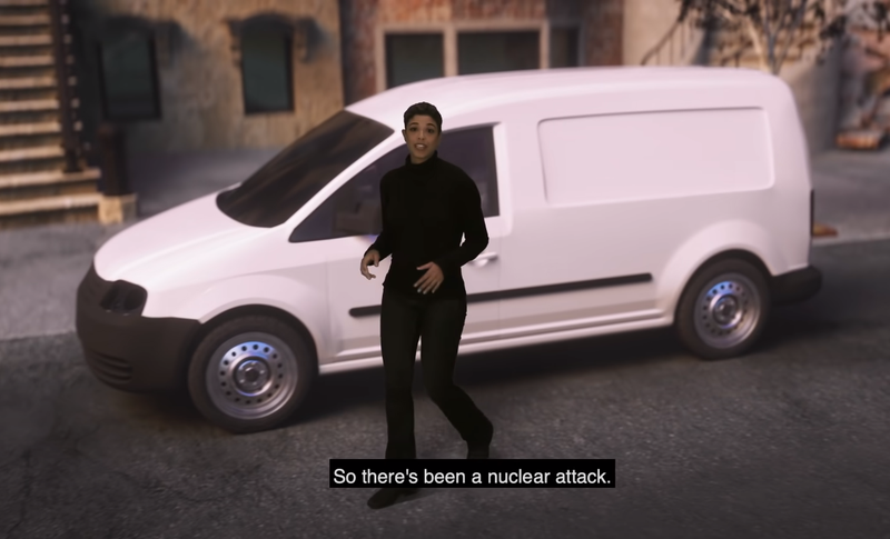 The PSA says New Yorkers can take three "key steps" in the immediate aftermath of a nuclear attack
