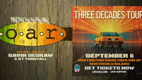 O.A.R. with Gavin DeGraw and KT Tunstall