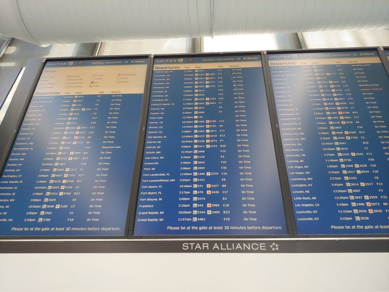 Chicago airports prepare for big crowds as people return from Thanksgiving destinations