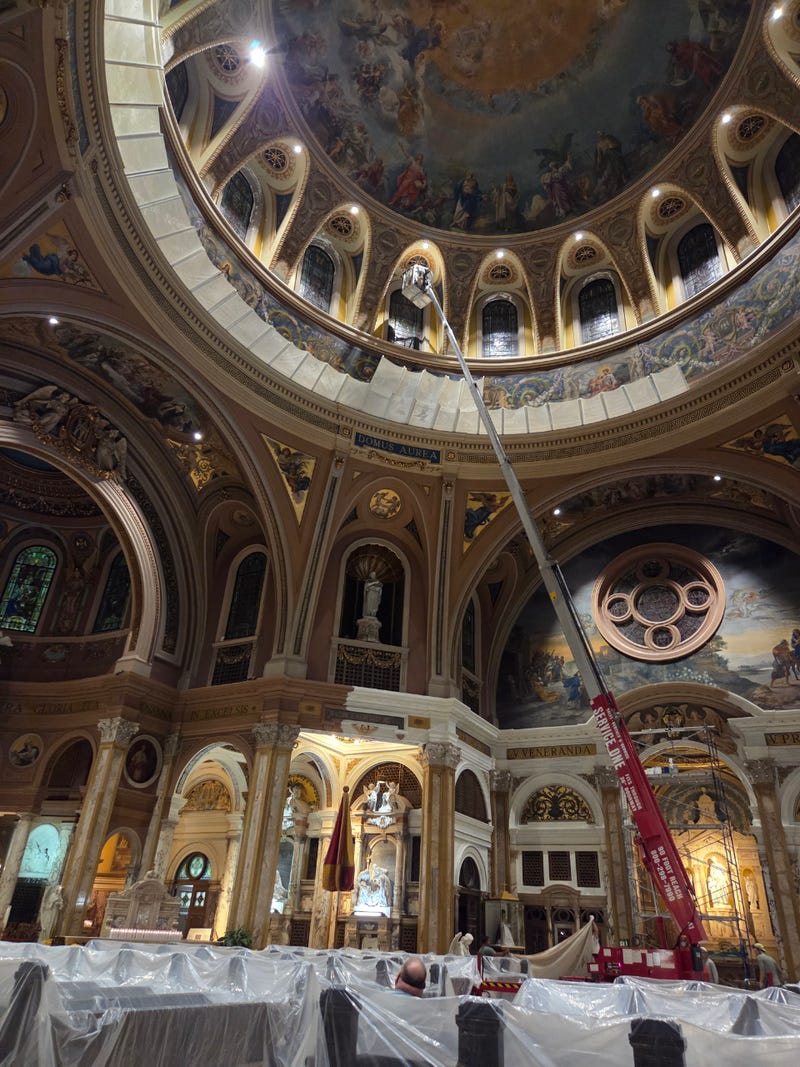 Interoir of OLV Basilica and National Shrine