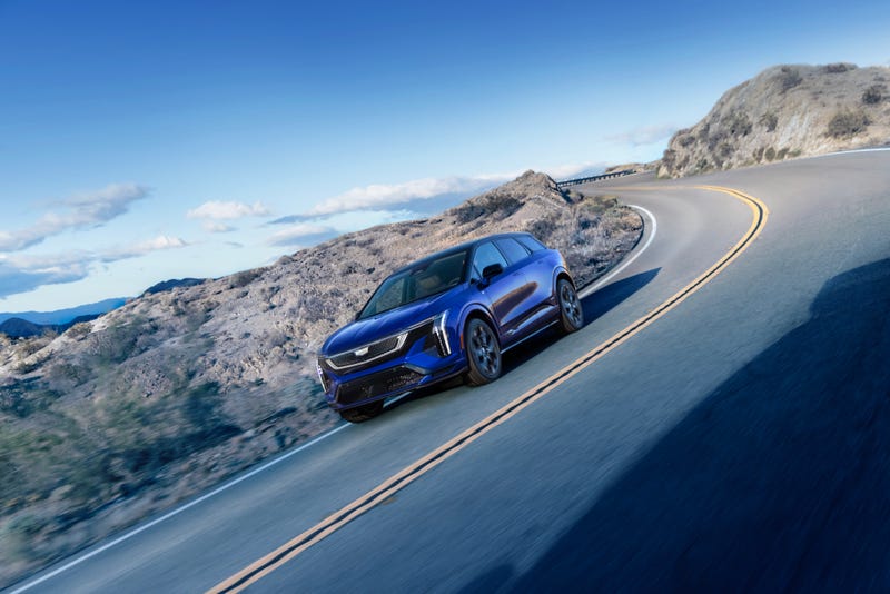 Cadillac OPTIQ-V is a performance luxury electric SUV