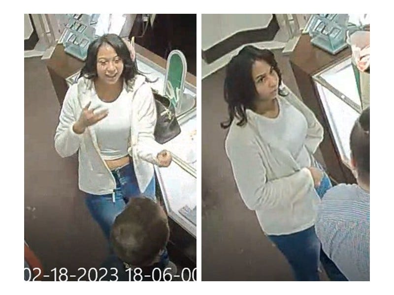 Suspect inside Oakland County jewelry store