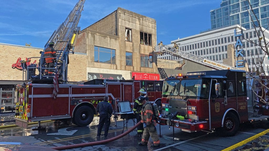 Extra-alarm fire damages popular restaurant in Oak Park, community raising funds for owner and staff