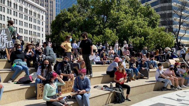 Hundreds rally in Oakland to end hate crimes against Asian Americans
