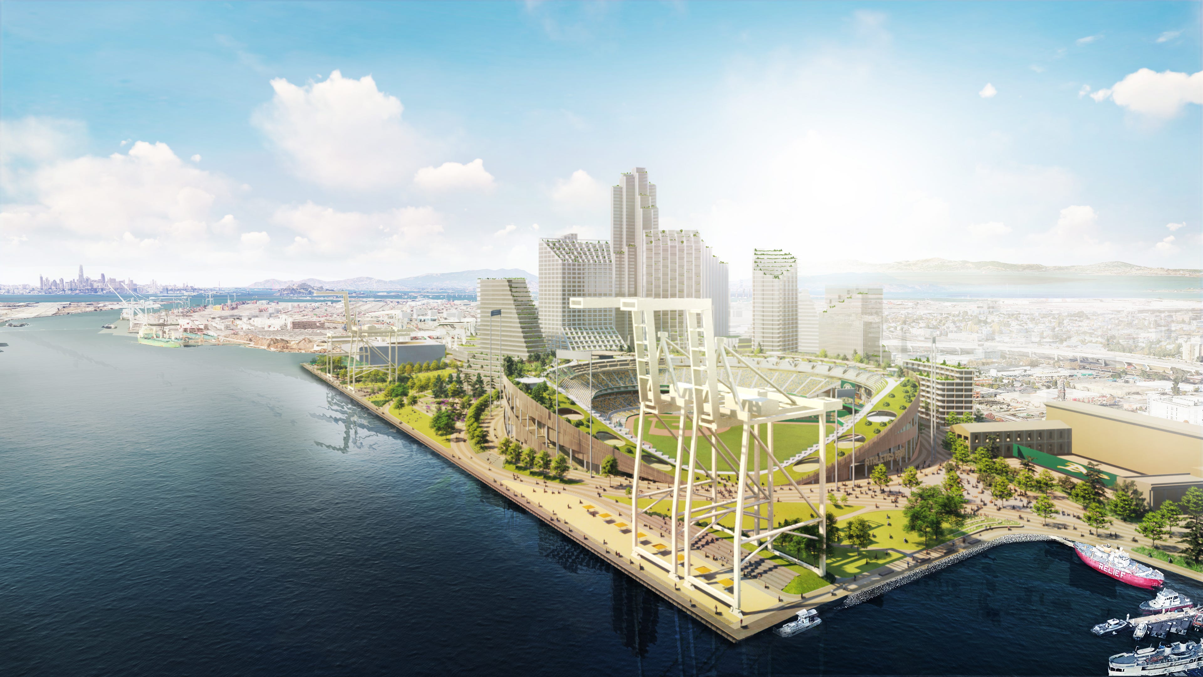 Oakland A's new waterfront ballpark takes big step forward with detailed environmental report