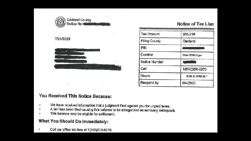 Oakland County clerk warns of 'quite shady' scam mailings posing as county officials trying to collect money from residents