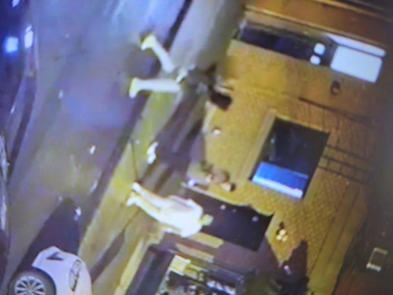 Suspects wanted for the Oct. 20 theft of the Israeli flag at Hoboken City Hall.