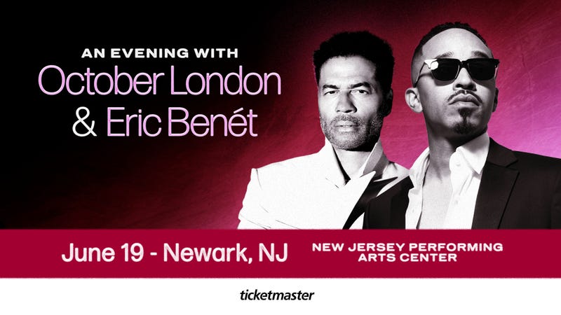 Shelley's Trivia: You Could Win Tickets to See October London and Eric Benét at New Jersey Performing Arts Center