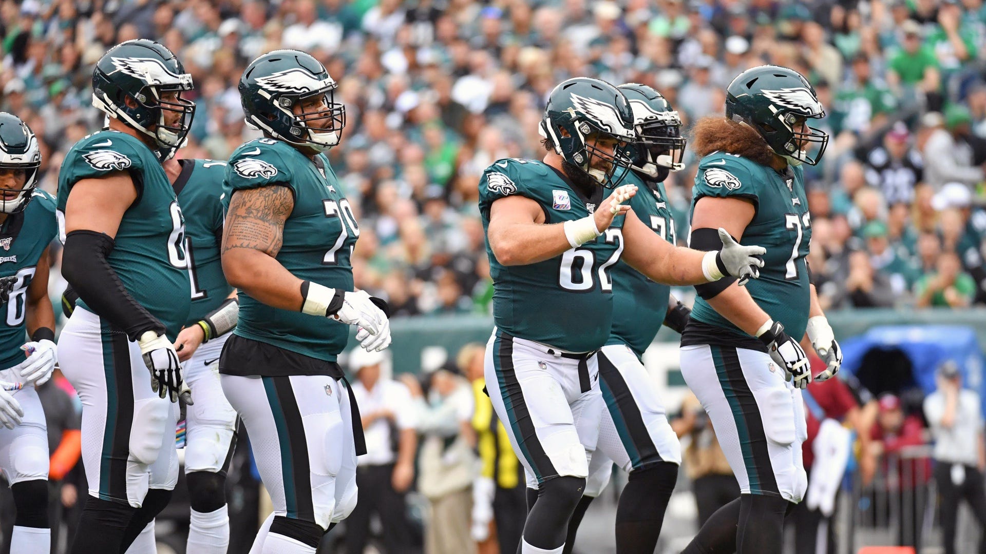 Eagles' O-Line could fuel surprise playoff run
