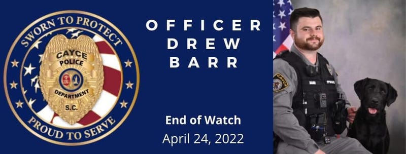 Officer killed