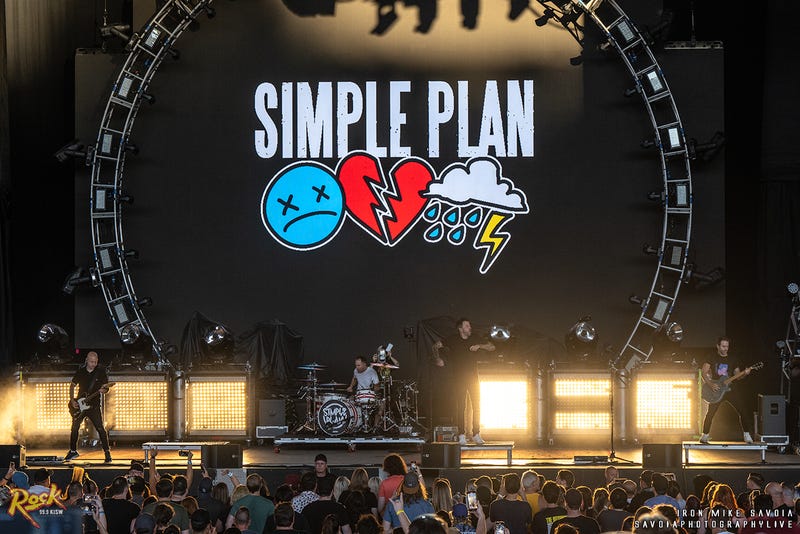 Simple Plan - White River Amphitheatre - Auburn, WA 8.1.23