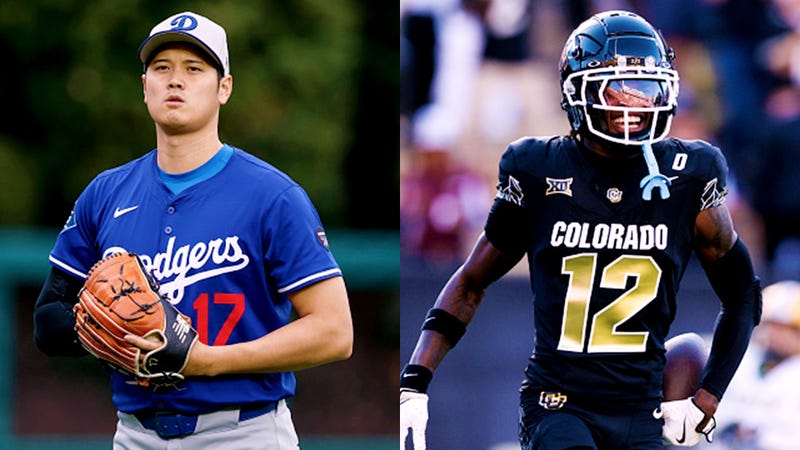 Shohei Ohtani and Travis Hunter