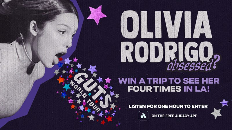 Your chance to win a trip to see Olivia Rodrigo in Los Angeles
