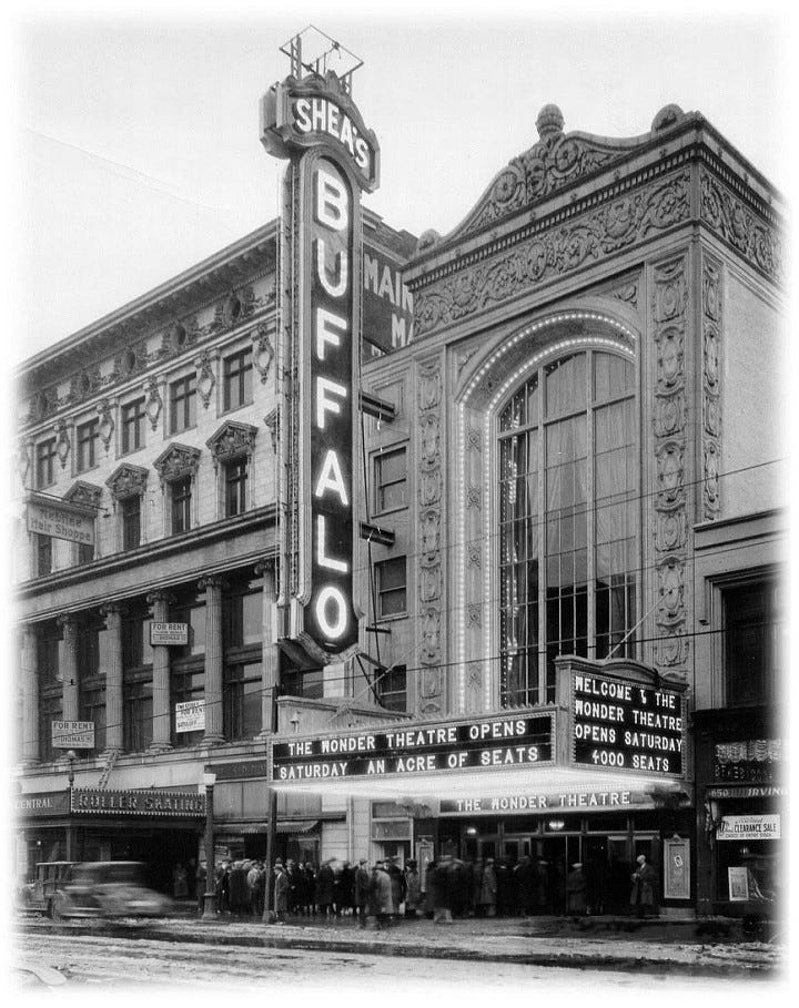 Shea's opening in 1926