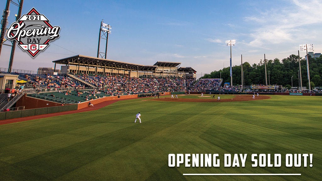 LOOKOUTS 2021 OPENING DAY HAS SOLD OUT