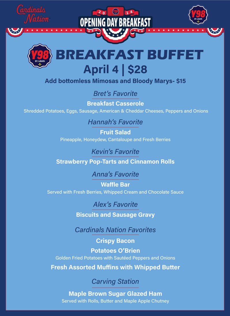 Opening Day Breakfast