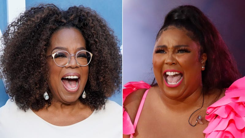 Oprah Winfrey and Lizzo
